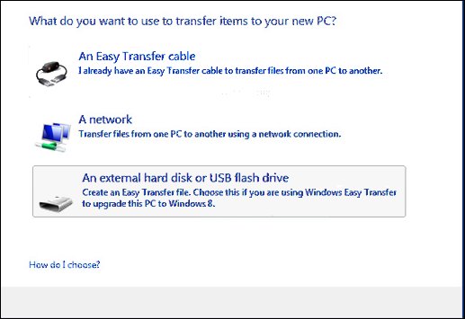 Image of Windows Easy Transfer
